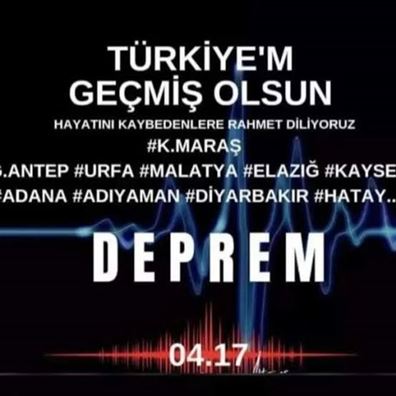 Geçmiş Olsun Türkiye'm