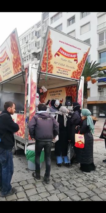 Tavuk Pilav Ayran ikramımız